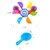 Roda d'água colorida Chuveiro Brinquedos - ConfortBaby Artigos infantis