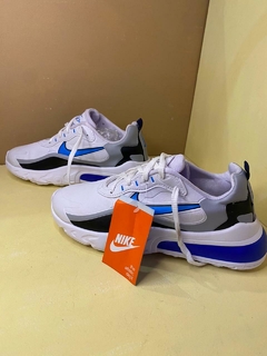 Nike React Blanca/Celeste - comprar online