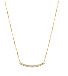 Corrente linha de diamantes 0,4ct ABTWO019 - comprar online