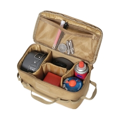 Bolsa de almacenamiento para acampar al aire libre, bolsa de herramientas de uñas de tierra de gran capacidad, contenedor de Gas, Picnic, Kit de utensilios de cocina - comprar en línea
