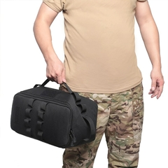 Bolsa de almacenamiento para acampar al aire libre, bolsa de herramientas de uñas de tierra de gran capacidad, contenedor de Gas, Picnic, Kit de utensilios de cocina - Carlizh