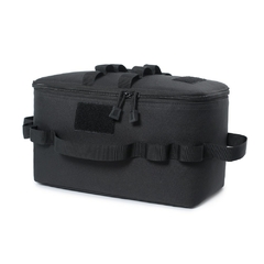 Bolsa de almacenamiento para acampar al aire libre, bolsa de herramientas de uñas de tierra de gran capacidad, contenedor de Gas, Picnic, Kit de utensilios de cocina - Carlizh