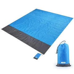 Esterilla de playa impermeable para pícnic, manta sin arena para acampar al aire libre, tienda de campaña, cubierta plegable, ropa de cama, 200x210cm en internet
