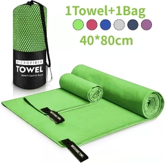 Toalla deportiva de microfibra, toalla de bolsillo de secado rápido, portátil, absorbente, ultraligera, para piscina, gimnasio, Fitness, Yoga, playa en internet
