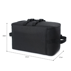 Bolsa de almacenamiento para acampar al aire libre, bolsa de herramientas de uñas de tierra de gran capacidad, contenedor de Gas, Picnic, Kit de utensilios de cocina - tienda en línea