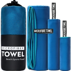 Imagen de Toalla deportiva de microfibra, toalla de bolsillo de secado rápido, portátil, absorbente, ultraligera, para piscina, gimnasio, Fitness, Yoga, playa