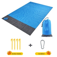 Esterilla de playa impermeable para pícnic, manta sin arena para acampar al aire libre, tienda de campaña, cubierta plegable, ropa de cama, 200x210cm - tienda en línea