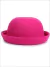Chapéu Pink Coco Bowler de Feltro Unissex