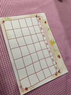 Month Planner ver. Pink (Bunnies) - buy online