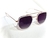 Oculos Megan - Branco / Metal - Pequenos DEF