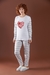 PIJAMA REMERA MANGA LARGA LISA Y CIGARETTE "SWEET SLEEP" ART. PR10183