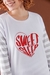 PIJAMA REMERA MANGA LARGA LISA Y CIGARETTE "SWEET SLEEP" ART. PR10183 en internet