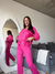 Pijama Camisero Fucsia - comprar online