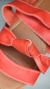Imagem do Rasteirinha de Couro Hidratado Vermelho
