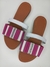 Rasteirinha SLIDE COURO - TIRA DE REFORÇO EM COURO OFF WHITE