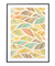 Quadro Decorativo Abstrato Folhas