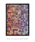 Quadro Decorativo Abstrato Geométrico Círculos Laranjas - Quadros Incríveis