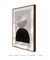 Quadro Decorativo Abstrato Geométrico Formas Cinzas - loja online