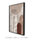 Quadro Decorativo Abstrato Geométrico Linhas Nude