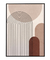 Quadro Decorativo Abstrato Geométrico Linhas Nude