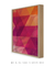 Quadro Decorativo Abstrato Rosa