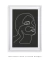 Quadro Decorativo Abstrato Rosco Linhas Contínuas - Quadros Incríveis