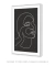 Quadro Decorativo Abstrato Rosco Linhas Contínuas - Quadros Incríveis