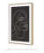 Imagem do Quadro Decorativo Abstrato Rosco Linhas Contínuas