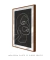Quadro Decorativo Abstrato Rosco Linhas Contínuas - loja online