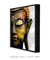 Quadro Decorativo Buda Colorido Fundo Branco