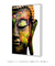 Quadro Decorativo Buda Colorido Fundo Branco - Quadros Incríveis