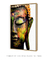 Quadro Decorativo Buda Colorido Fundo Branco - loja online