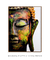 Imagem do Quadro Decorativo Buda Colorido Fundo Branco