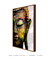 Quadro Decorativo Buda Colorido Fundo Branco - loja online