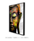 Quadro Decorativo Buda Colorido Fundo Branco - Quadros Incríveis