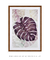 Quadro Decorativo Folhagem Roxa 2 - comprar online