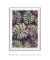 Quadro Decorativo Folhagem Roxa - comprar online
