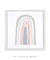 Quadro Decorativo Infantil Arco-Íris 2 Série Nude - Quadros Incríveis
