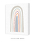 Quadro Decorativo Infantil Arco-Íris 2 Série Nude