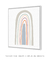 Quadro Decorativo Infantil Arco-Íris 2 Série Nude - comprar online