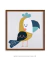 Quadro Decorativo Infantil Ave Papagaio Amarelo - comprar online