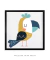 Quadro Decorativo Infantil Ave Papagaio Amarelo - Quadros Incríveis