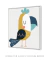 Quadro Decorativo Infantil Ave Papagaio Amarelo - loja online