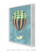 Quadro Decorativo infantil Balão Steampunk 2 - loja online
