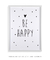 Quadro Decorativo Infantil Be Happy - Quadros Incríveis