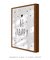Quadro Decorativo Infantil Be Happy - loja online