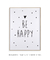 Imagem do Quadro Decorativo Infantil Be Happy