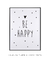 Imagem do Quadro Decorativo Infantil Be Happy
