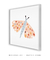 Quadro Decorativo Infantil Borboleta Série Nude