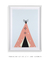 Quadro Decorativo Infantil Cabana Étnico Boho - Quadros Incríveis